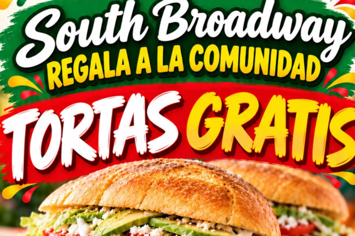 South Broadway Regala a la Comunidad: free tortas at Roxana Deli