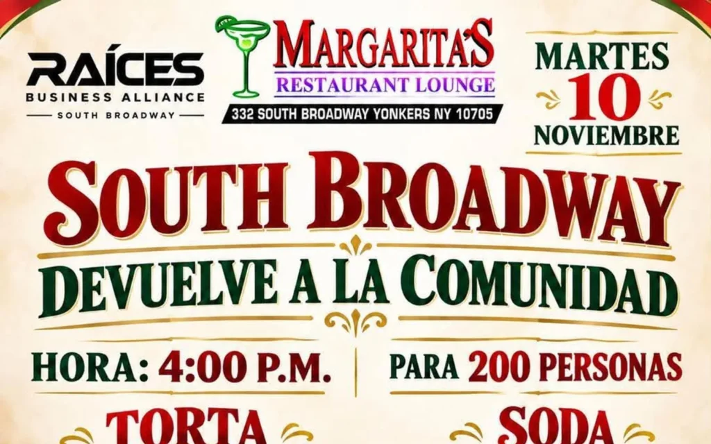 Margarita's Restaurant Lounge community day: free torta and soda from 4 PM for 200 people